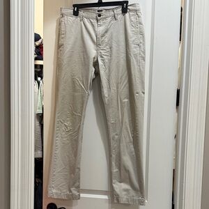 GAP Men's Light Gray Chinos